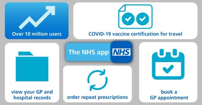 10 million users - NHS App