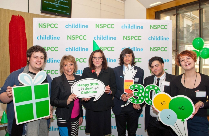 Rebecca Harris with Dame Esther Rantzen