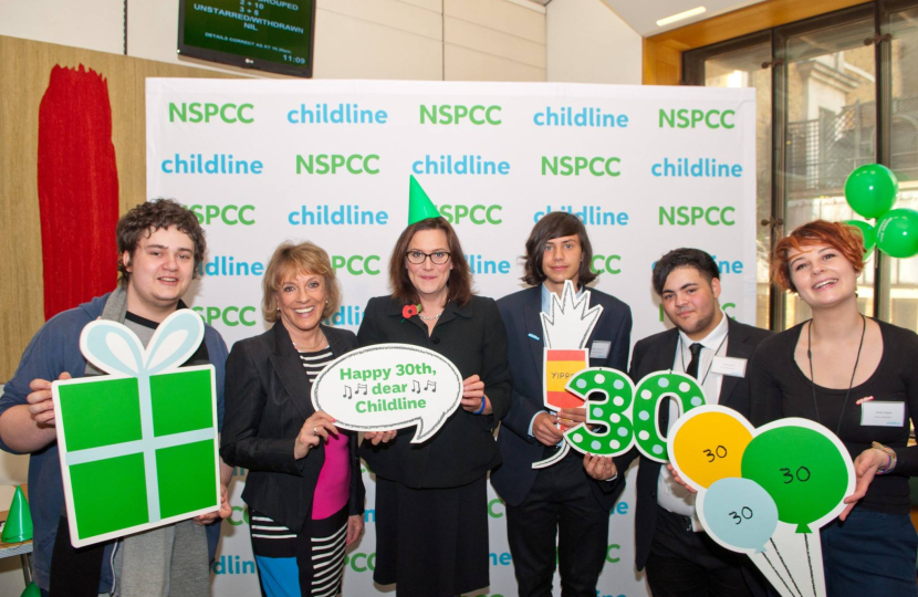 Rebecca Harris with Dame Esther Rantzen