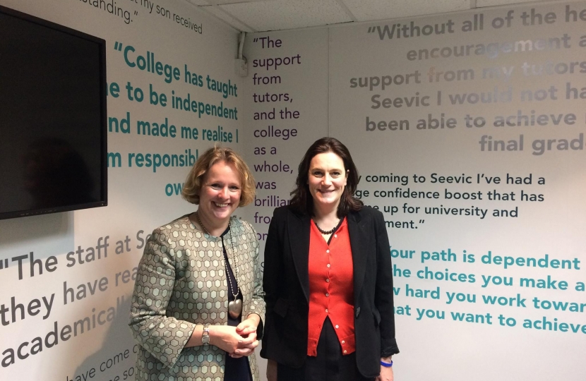 Vicky Ford MEP and Rebecca Harris MP