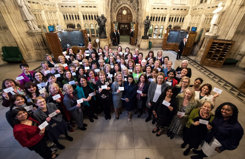 The 196 female MPs
