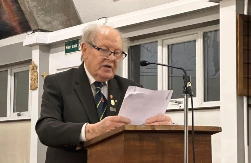 Alderman Ray Howard MBE