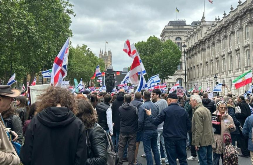 The thousands who attended the event