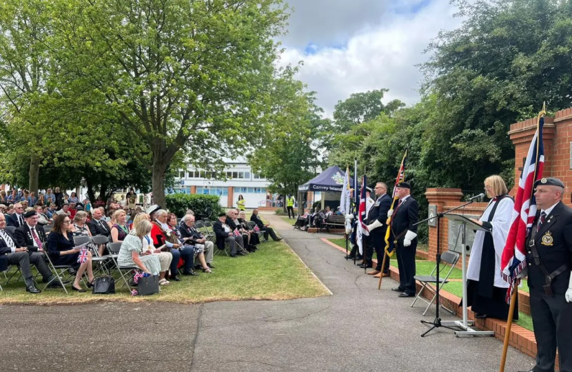 Spectators at the event