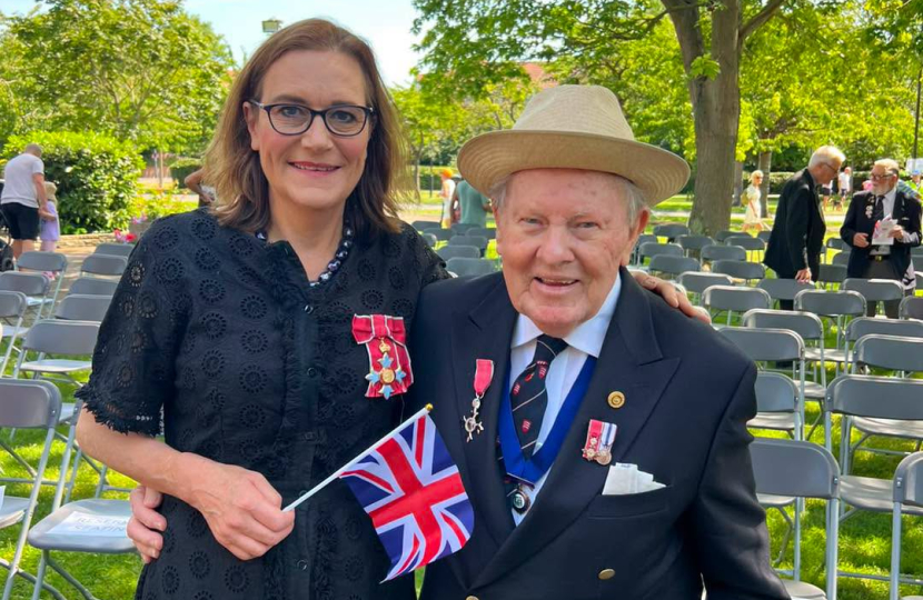Rebecca and Ray Howard MBE