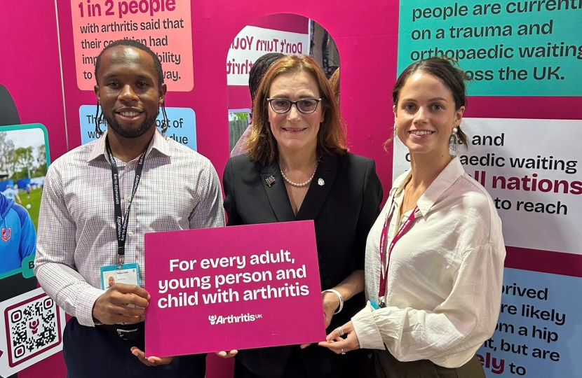 Connecting With Arthritis UK at the Conservative Party Conference 