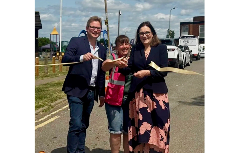 Rebecca opening the event