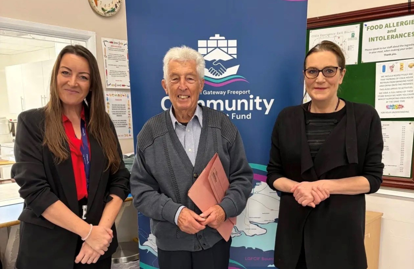 Rebecca at CISCA House