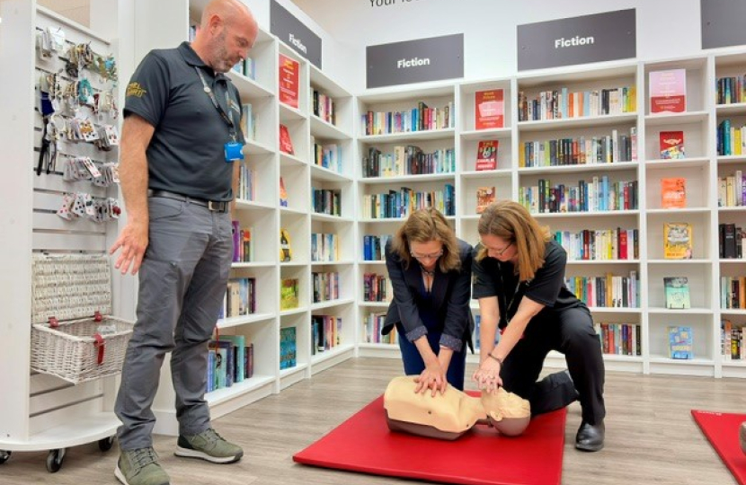 CPR training