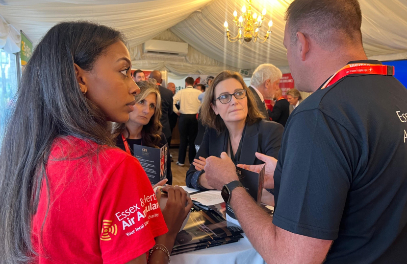 Discussions with charity organisers