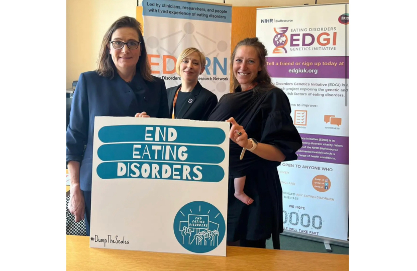 Rebecca at the EDGI event