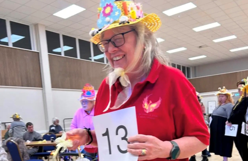 Easter Bonnet participant