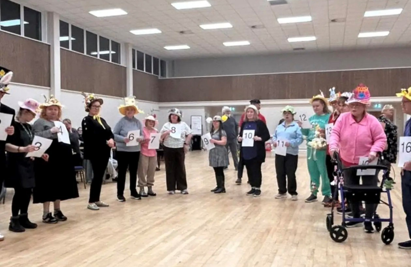 The Easter Bonnet participants