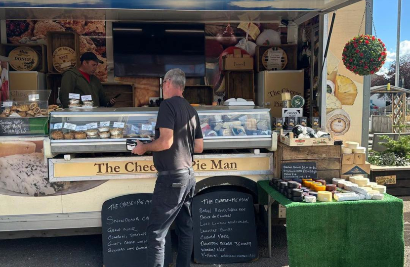 The Pie and Cheese Man