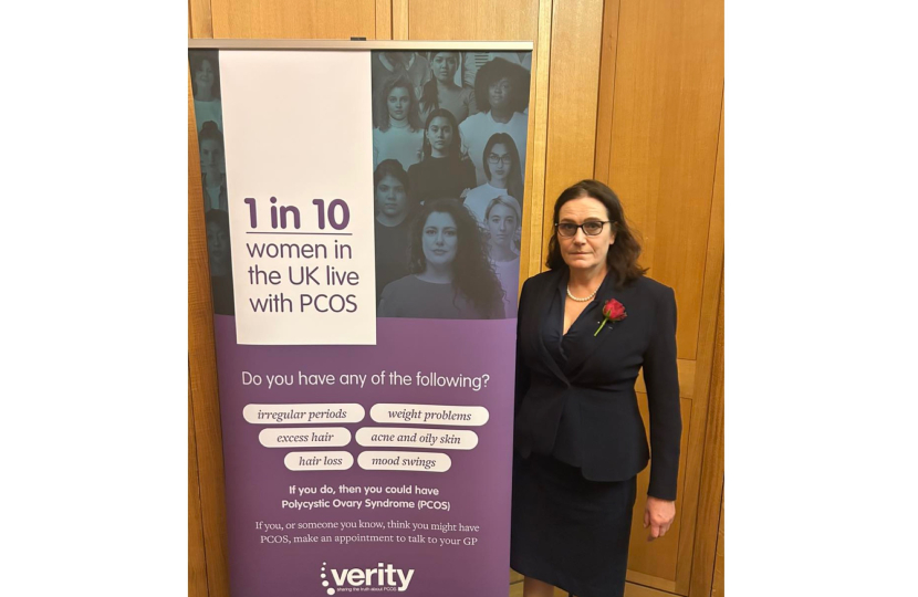 Dame Rebecca at Verity event
