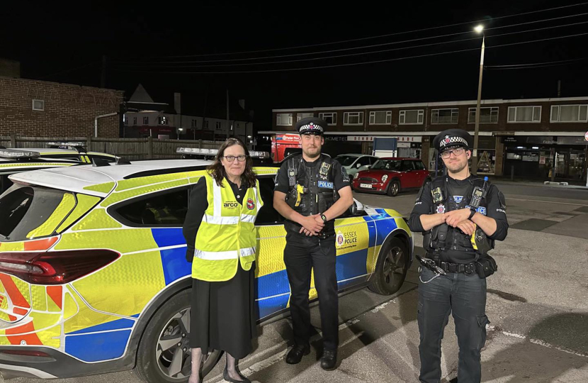 Rebecca and Essex Police