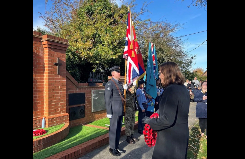 Rebecca on Remembrance Sunday