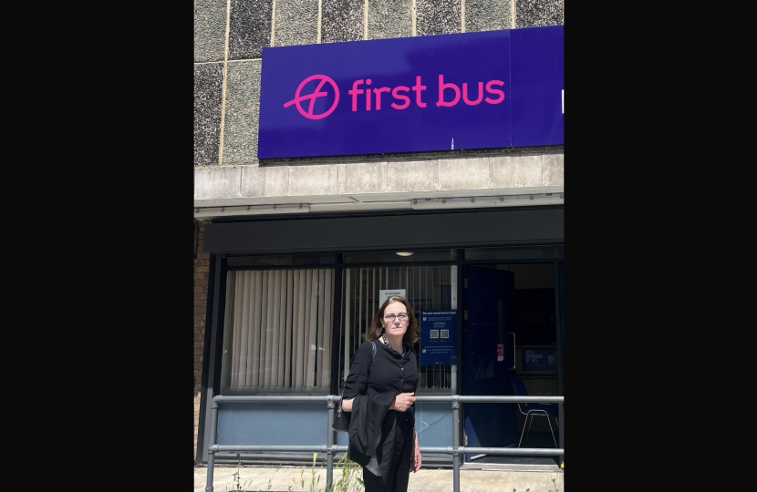 Rebecca First Bus