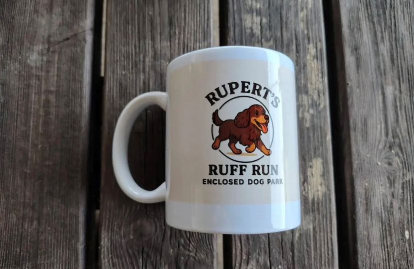 Rupert's Ruff Run mug