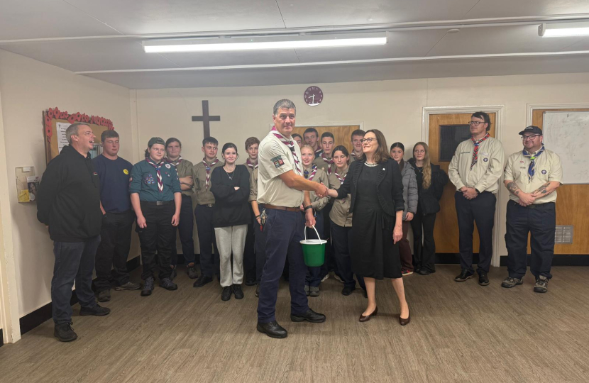 2nd Thundersley Scout Group and Rebecca