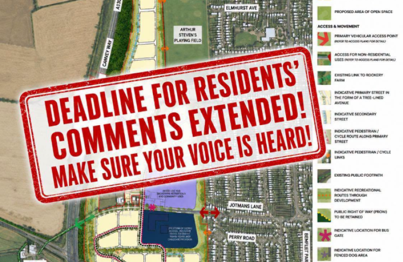 Deadline extended