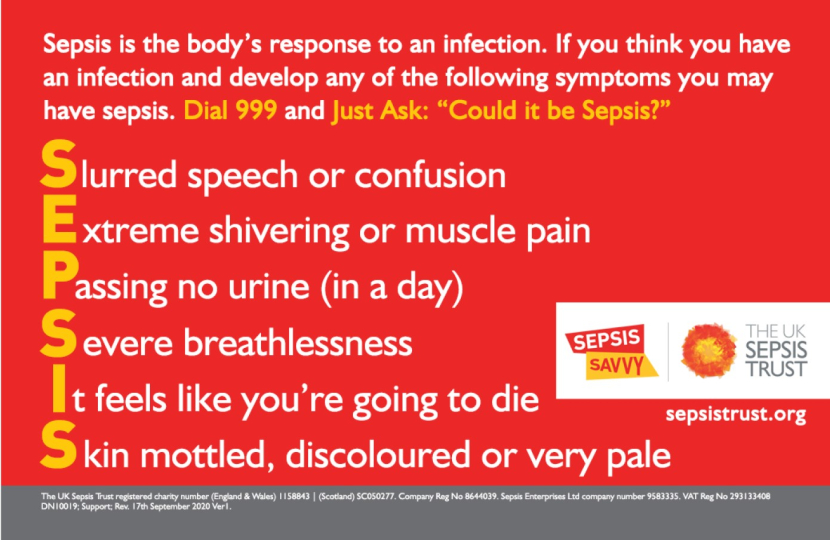 Sepsis adult symptoms