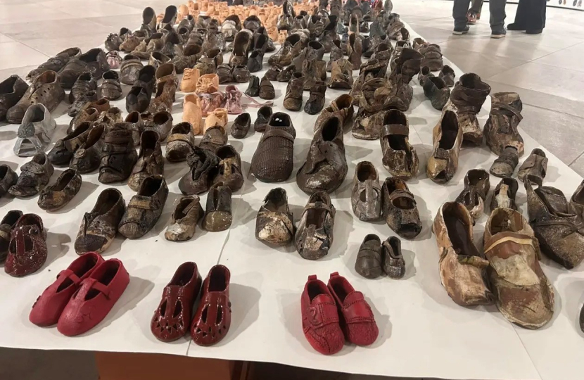 'In Their Footsteps' exhibition