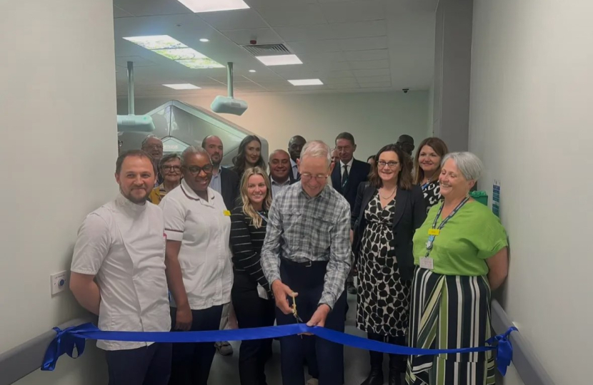 Rebecca and staff at Southend hospital