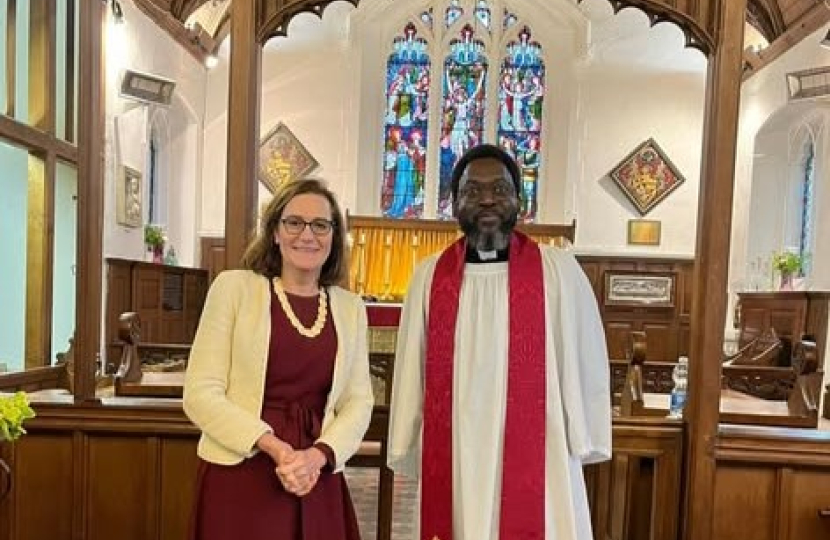 Rebecca and Rev David Ibiayo