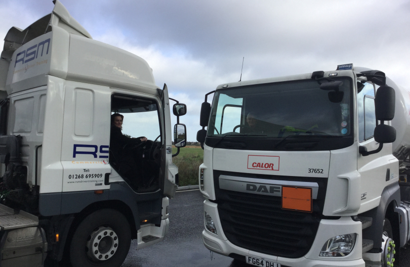 2 lorries