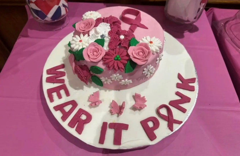 Pink cake