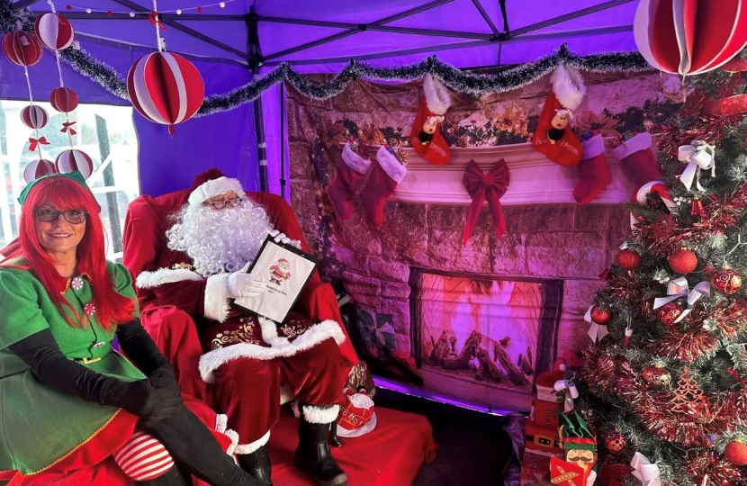 Father Christmas' grotto