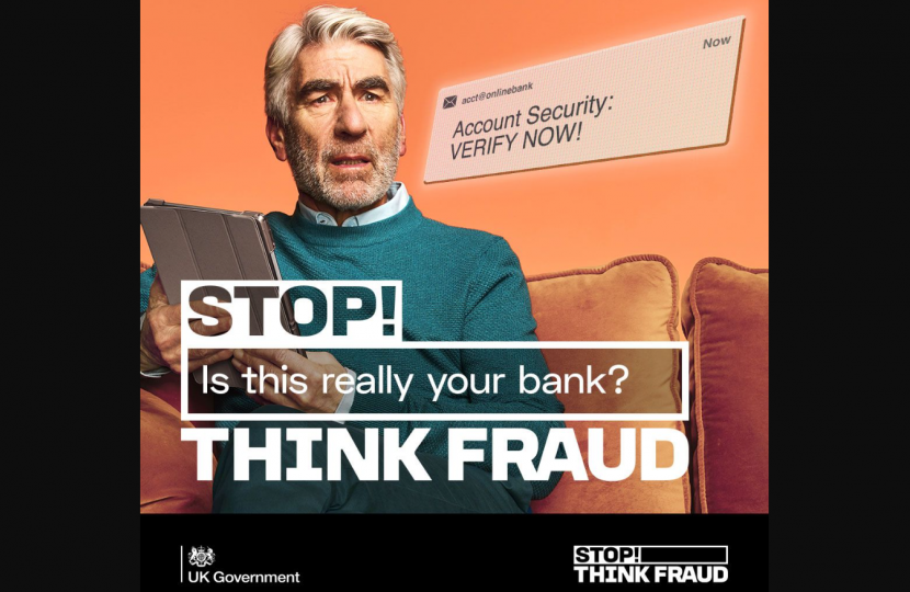 Rebecca Harris MP welcomes Conservative Government crackdown on fraudsters that has cut fraud by 9.6% in Essex