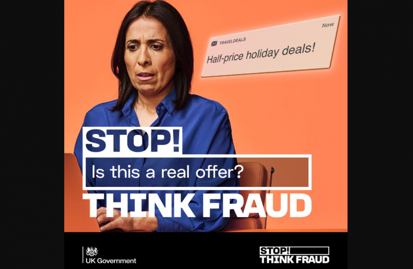 Rebecca Harris MP welcomes Conservative Government crackdown on fraudsters that has cut fraud by 9.6% in Essex