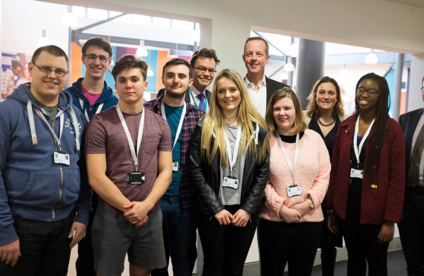 Nick Boles MP at Seevic 