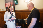 Rebecca at the event