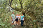 Residents exploring Page Woods