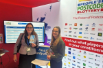 Rebecca meets with the People's Postcode Lottery