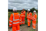 Rebecca talking to Anglian Water