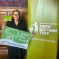 Rebecca at the Green Flag celebration
