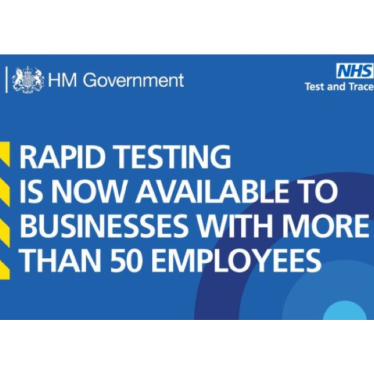 Rapid testing for businesses with more than 50 employees