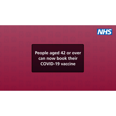 Vaccinations for people aged 42 or over