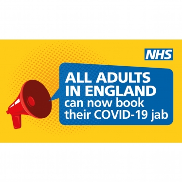 All Adults in England can now book their COVID-19 jab