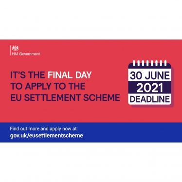 EU Settlement Scheme - final day