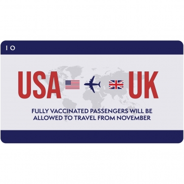 Fully vaccinated passengers allowed to travel to USA from November