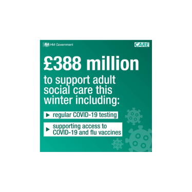 £388 million to support social care this winter