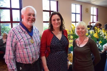 Rebecca Harris at Benfleet Horticultural Society Event