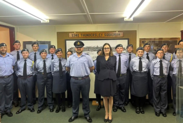 1341 Squadron and Rebecca