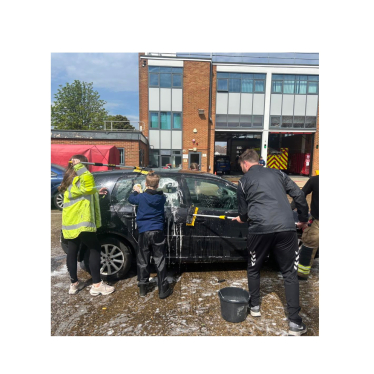 Canvey Fire Station car wash