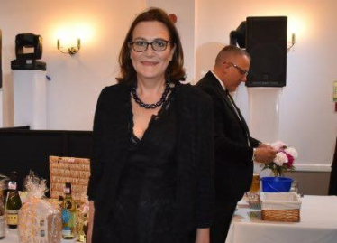 Rebecca at the President's Night